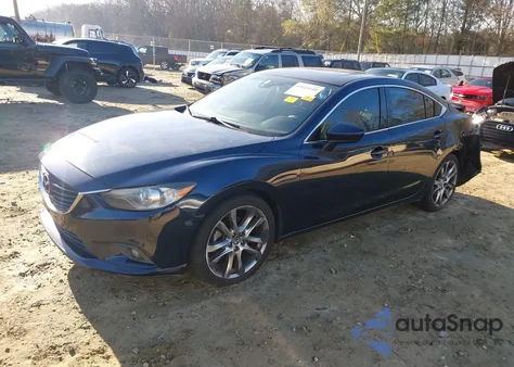 2015 Mazda Mazda6 I Grand Touring z USA, uszkodzony, nr VIN JM1GJ1W54F1189372